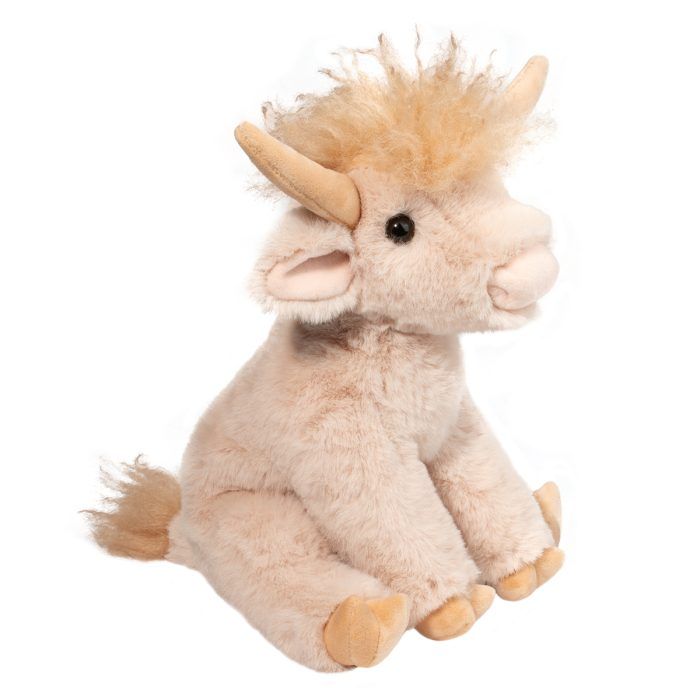 Laddie Cream Highland Cow