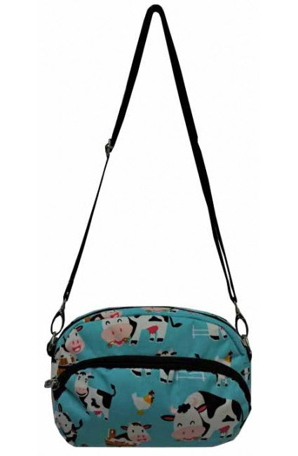 Udderly Cute Cows Small Messenger Bag