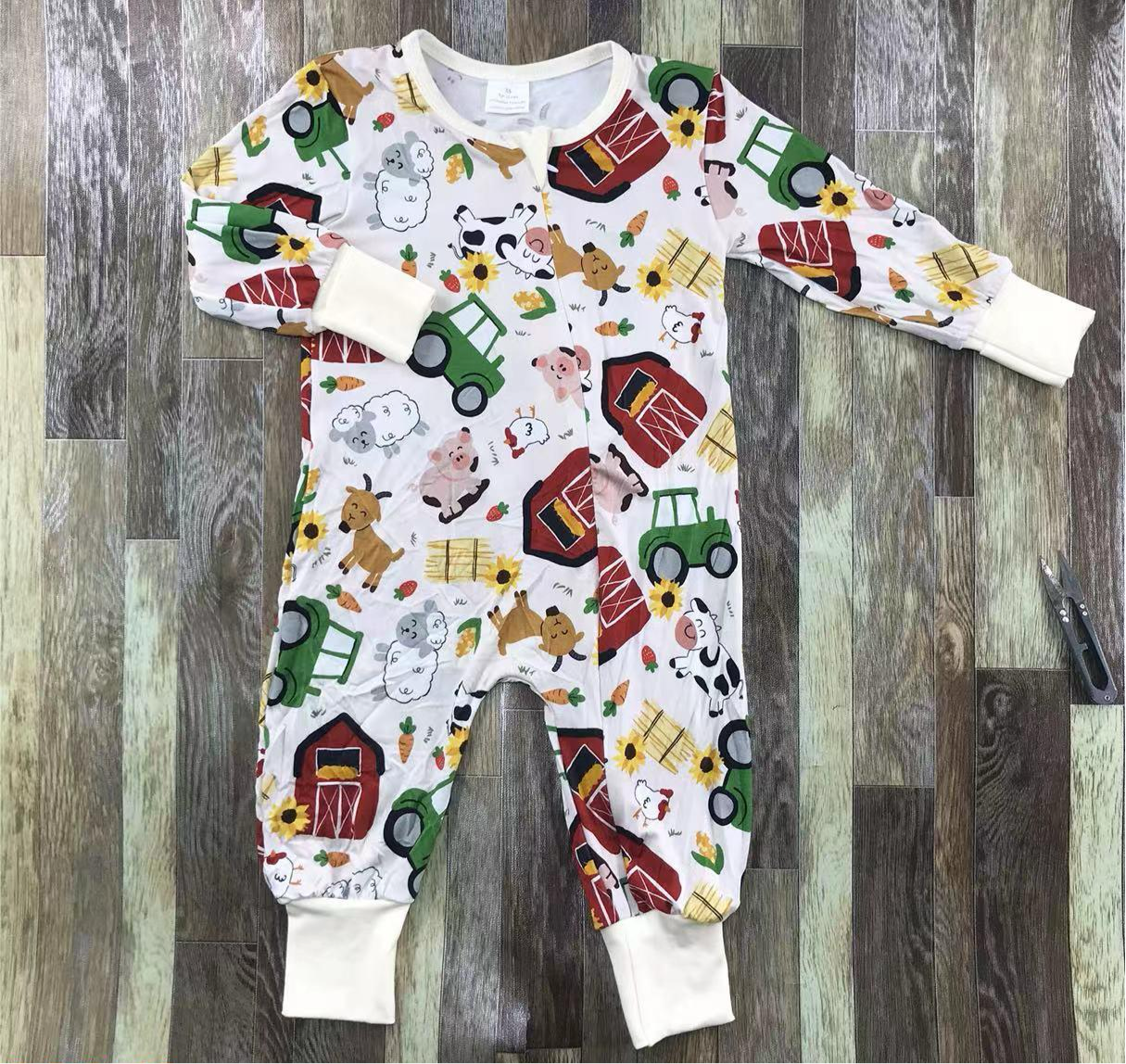 Green Tractor Livin' Bamboo Loungewear