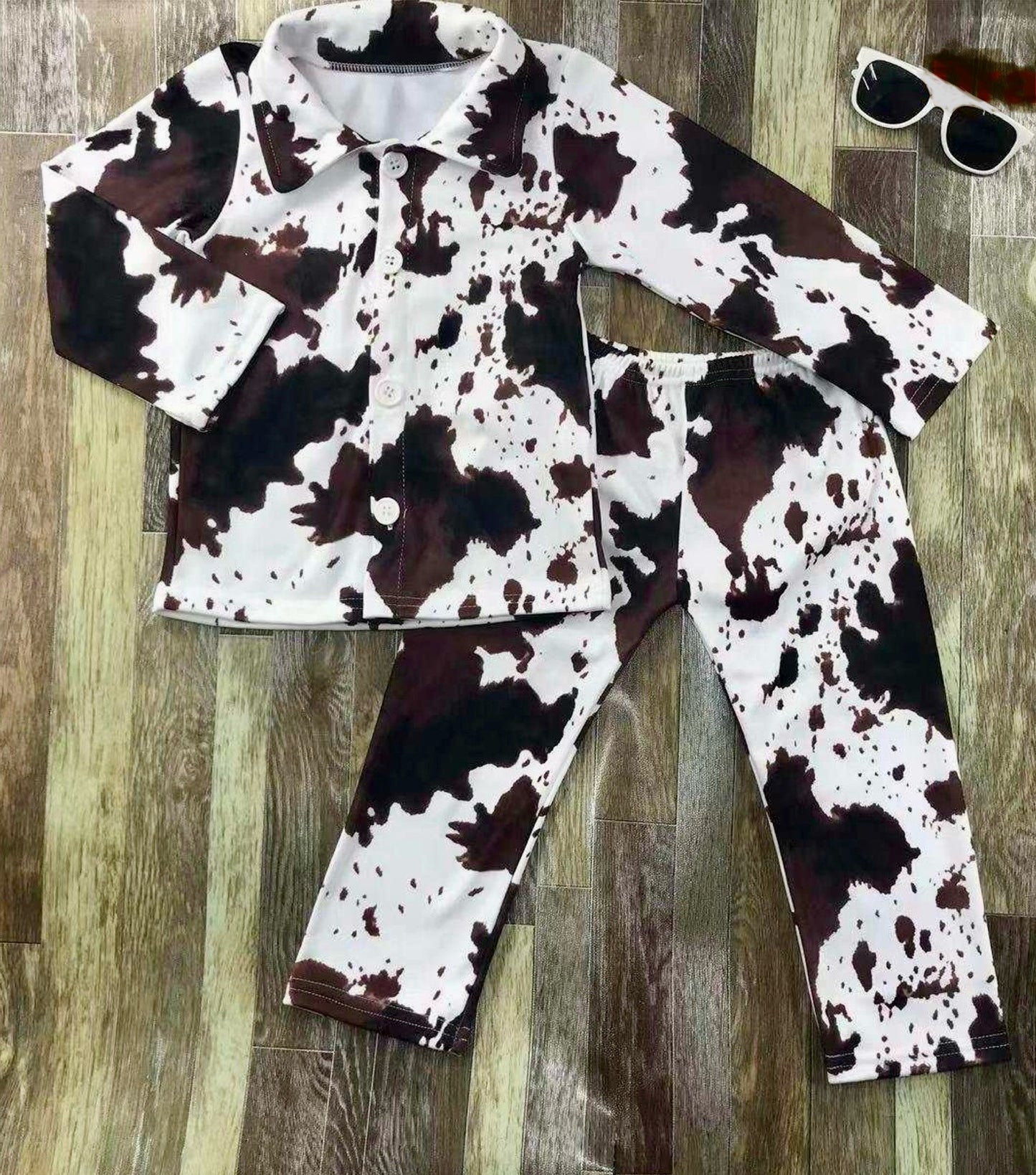 Cowhide Bamboo Loungewear Set