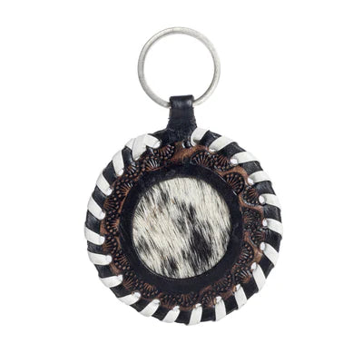 Leather Tag Keychains