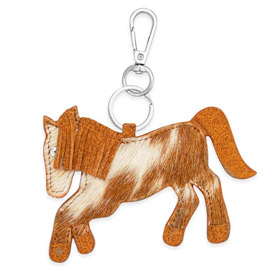 Uniquely You Leather & Hairon Key Fobs