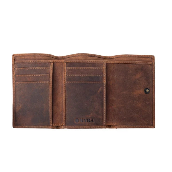 Myra Dune Wave Trail Credit Card Holder in Brindle Ivory