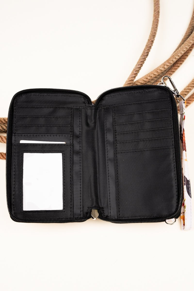 Rule the Roost Crossbody Organizer Clutch
