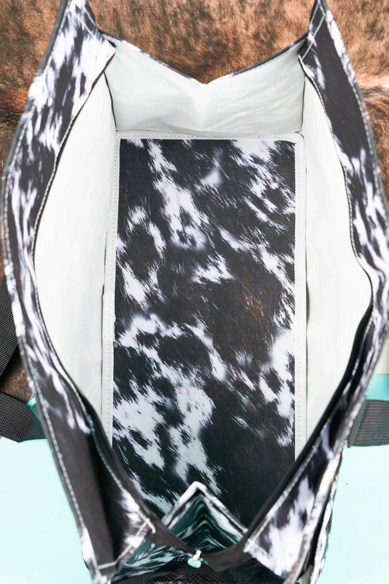 Cow-lifornia Dreaming Large Organizer Tote