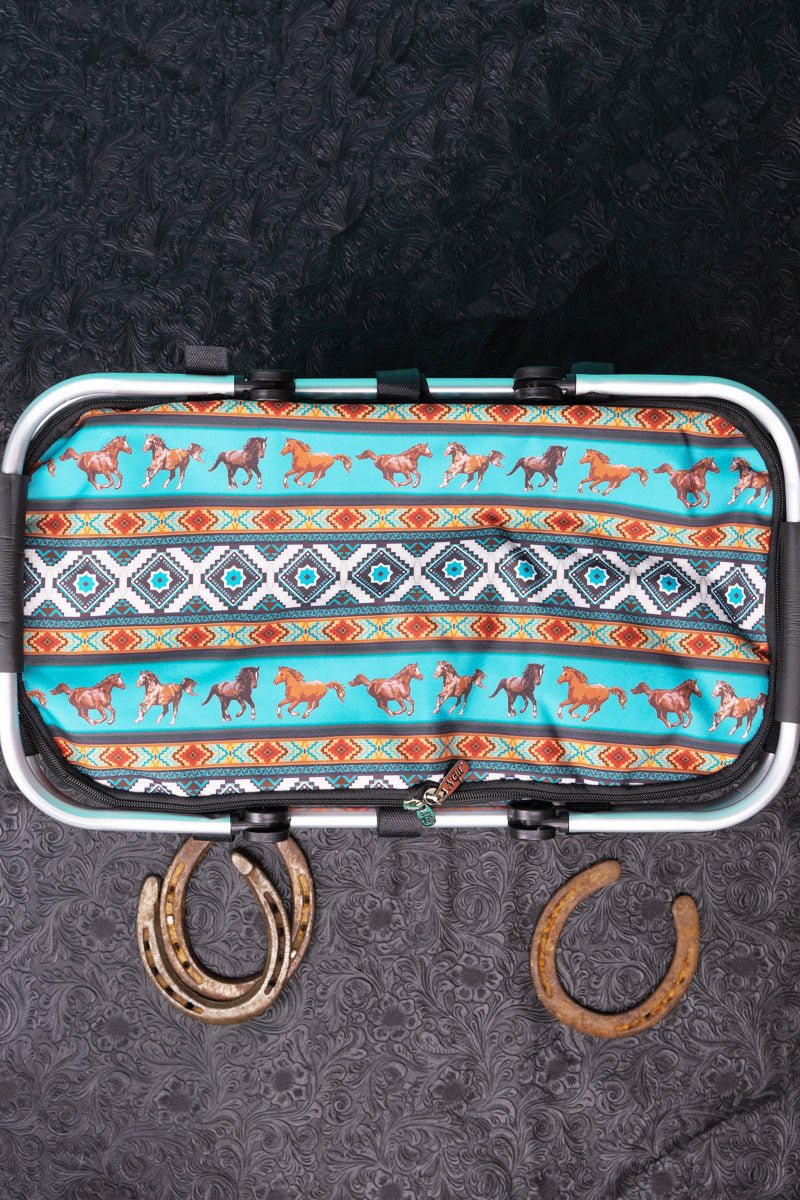 Blue Mountain Bronco Insulated Market Basket