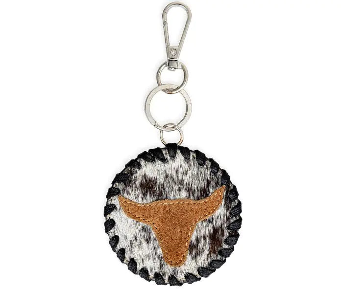 Leather Tag Keychains