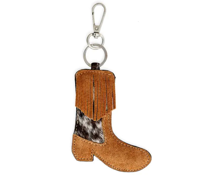 Uniquely You Leather & Hairon Key Fobs