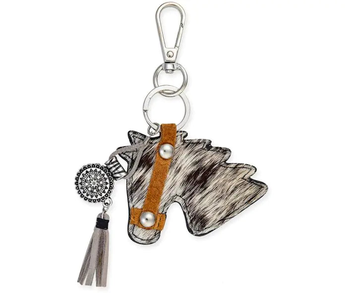 Uniquely You Leather & Hairon Key Fobs