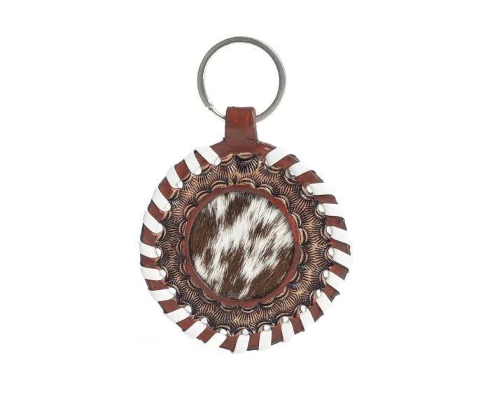 Leather Tag Keychains