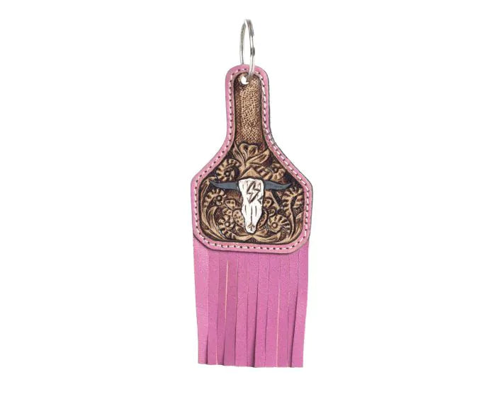 Leather Tag Keychains