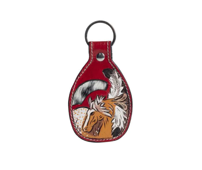 Leather Tag Keychains