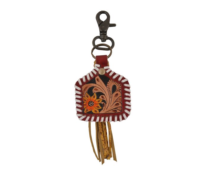 Leather Tag Keychains