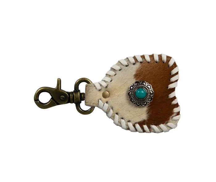 Leather Tag Keychains