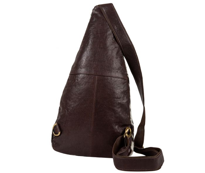 Cullom Trail Hair-on Hide Bucket Sling Bag