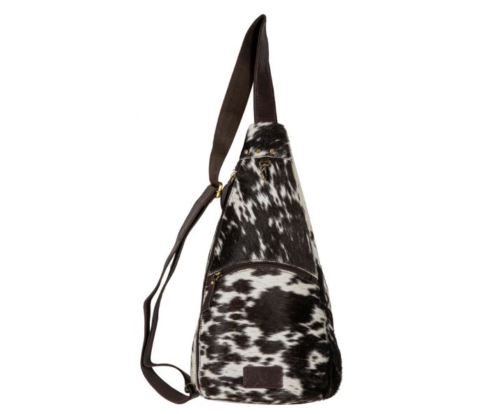 Cullom Trail Hair-on Hide Bucket Sling Bag