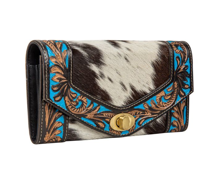 Night Gaze Hand-tooled Wallet