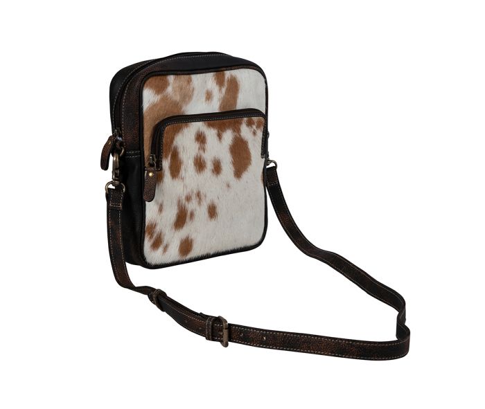 Silver Mine Leather & Hairon Bag
