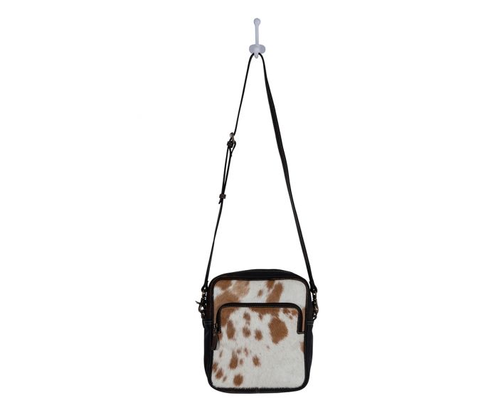 Silver Mine Leather & Hairon Bag