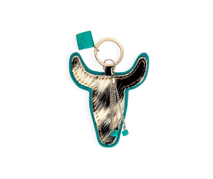 Uniquely You Leather & Hairon Key Fobs