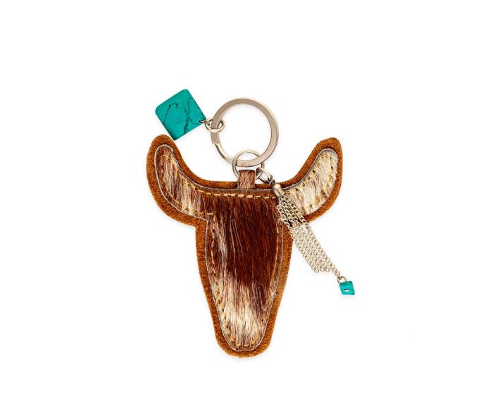 Uniquely You Leather & Hairon Key Fobs