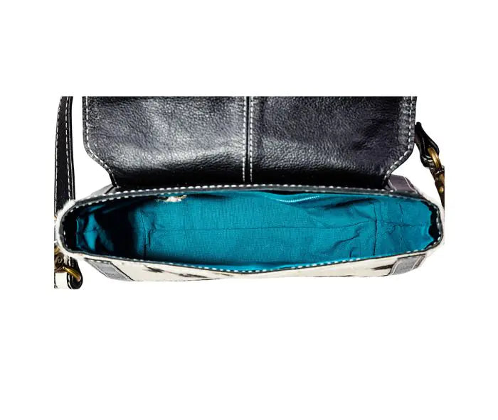 Bloomin' Steer Small Hand-Tooled Bag