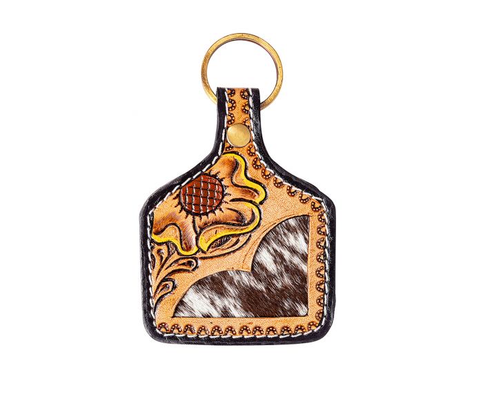 Leather Tag Keychains