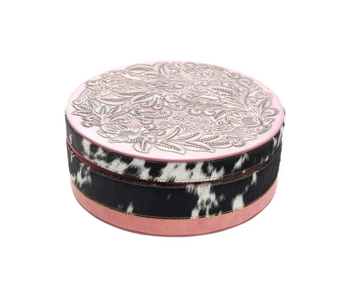 Pony Falls Round Jewelry Box