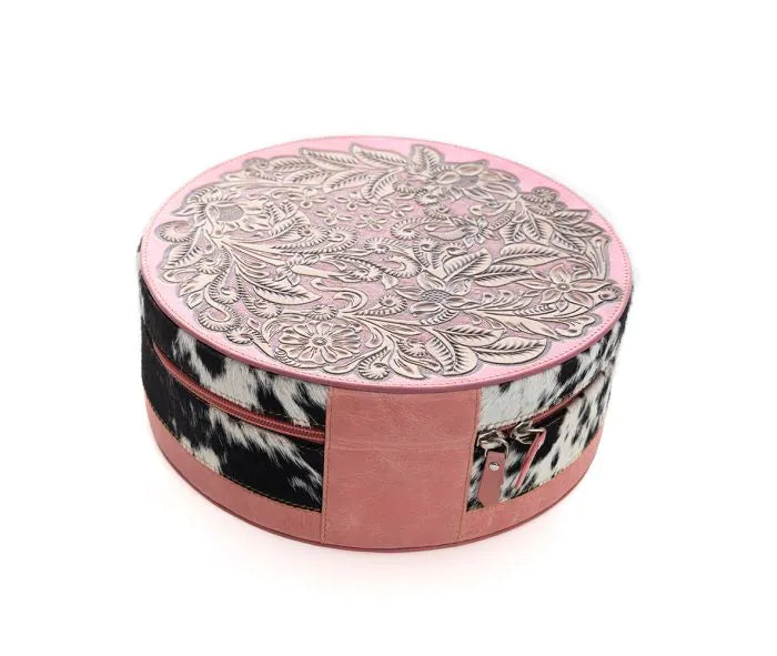 Pony Falls Round Jewelry Box