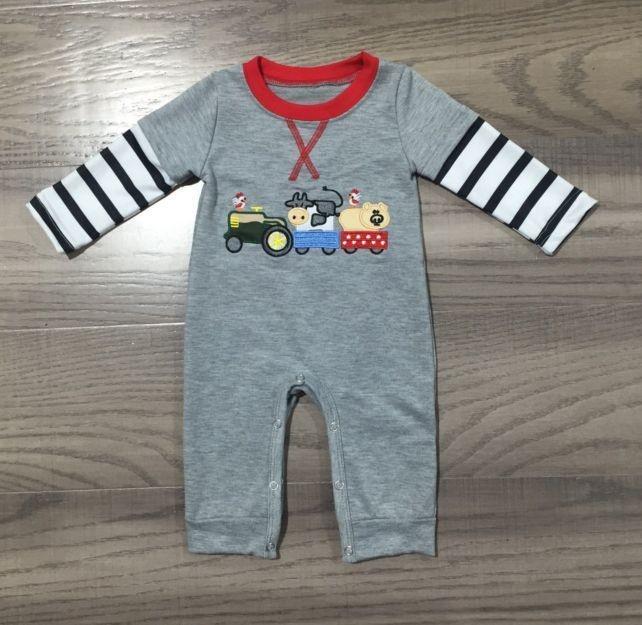 Wagon Train Romper