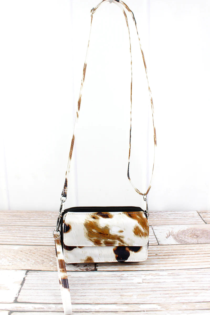 Til the Cows Come Home Crossbody Clutch Wallet