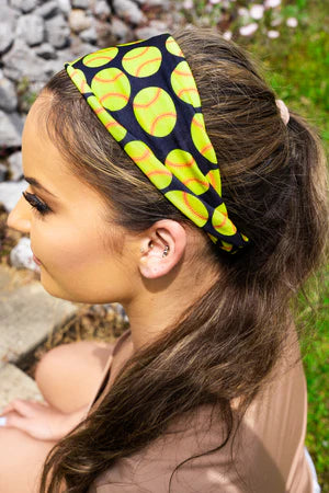 Hit A Homer Softball Headband