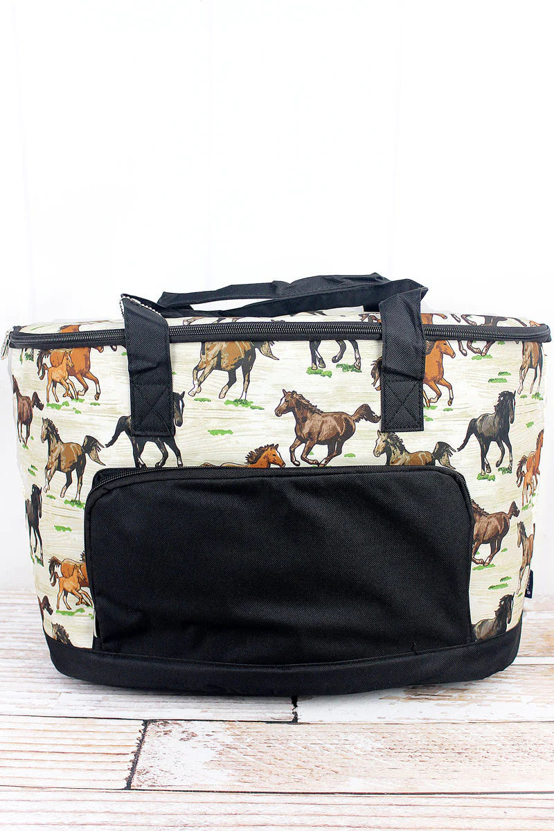 Wild Horses Cooler Tote