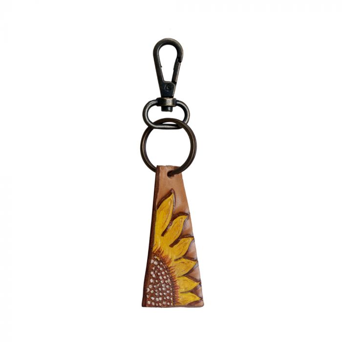 Leather Tag Keychains