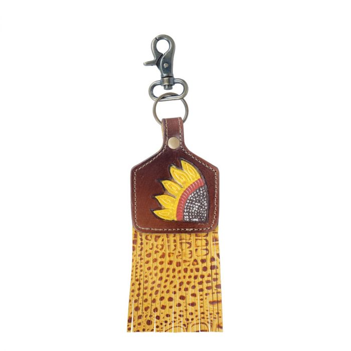 Leather Tag Keychains