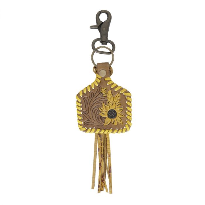 Leather Tag Keychains