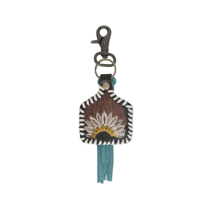 Leather Tag Keychains