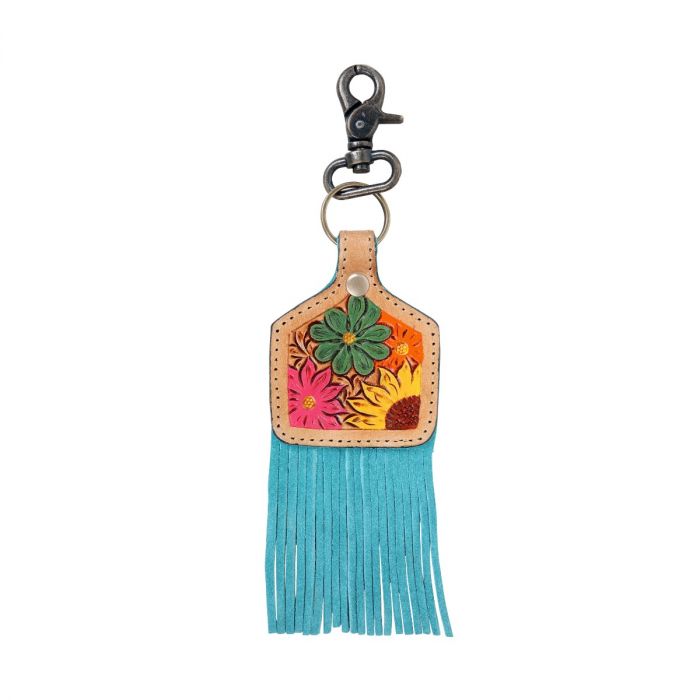 Leather Tag Keychains