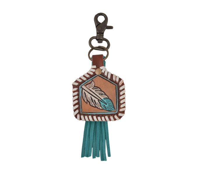 Leather Tag Keychains