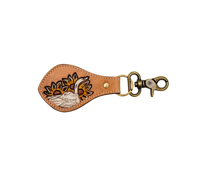 Leather & Hairon Key Fobs