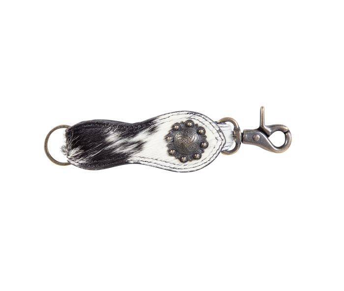 Leather & Hairon Key Fobs