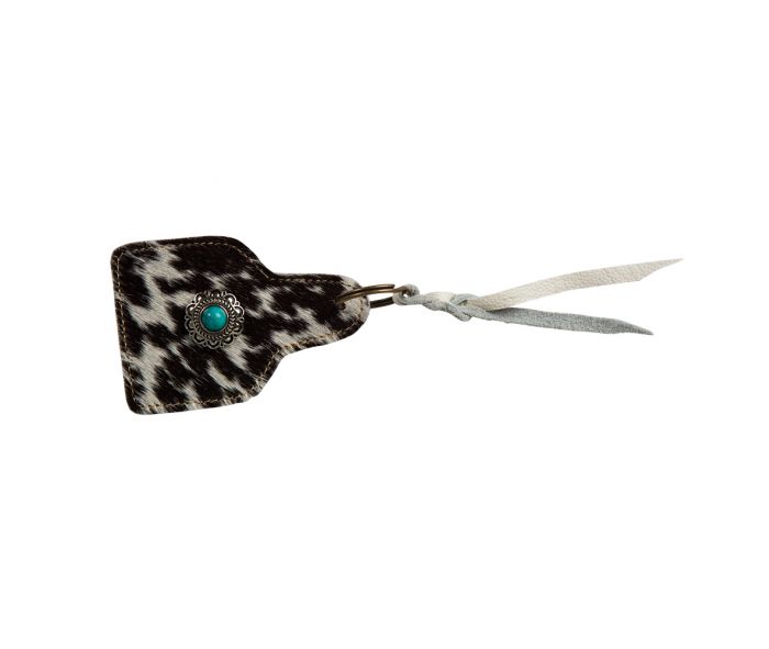 Uniquely You Leather & Hairon Key Fobs