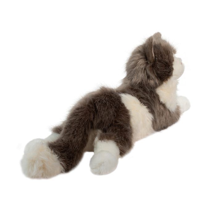 Gretta Lying Grey Cat