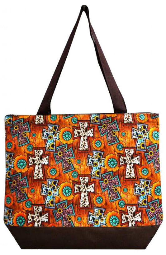 Crossing Paths Shoulder Tote Bag