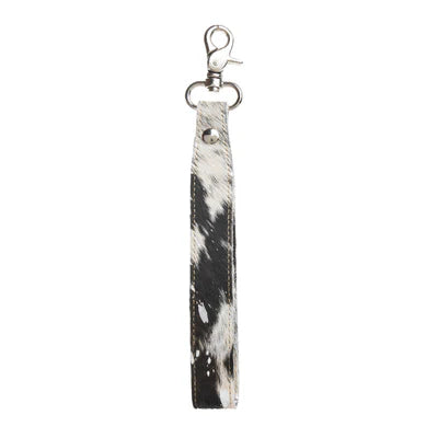 Leather & Hairon Key Fob
