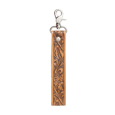 Leather & Hairon Key Fob