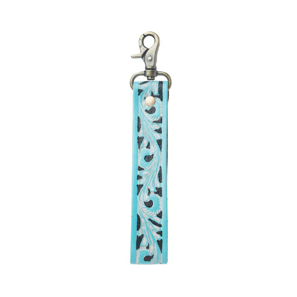 Leather & Hairon Key Fob