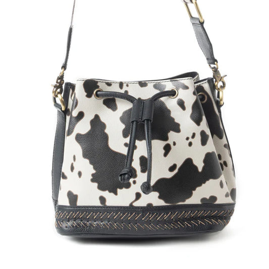 Ranch Holstein Heritage Bucket Bag