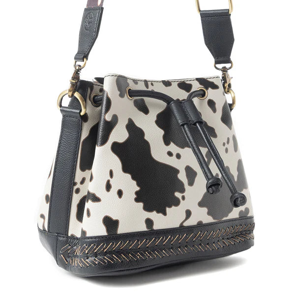 Ranch Holstein Heritage Bucket Bag