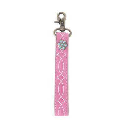Leather & Hairon Key Fob